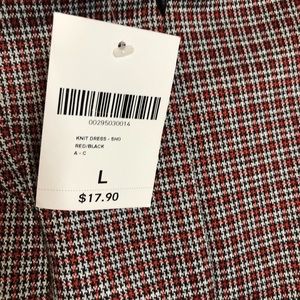 NWT plaid mini dress with straps